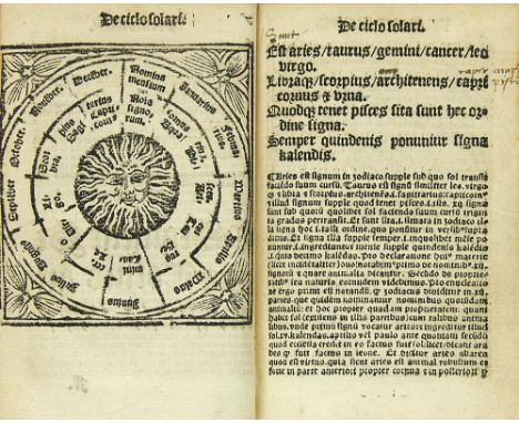   Mathematik - - Magister Anianus. Compotus manualis Magistri Aniani cum familiarissimo Iacobi Marsi Delphinatis commentario,