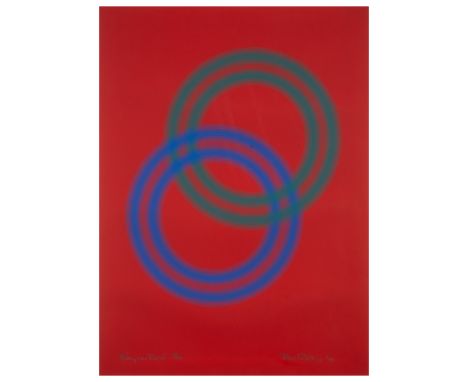 Peter Sedgley (b.1930)Ring-a-Ros&eacute;Screenprint in colours, 1991, signed, dated and titled in pencil, numbered from the e