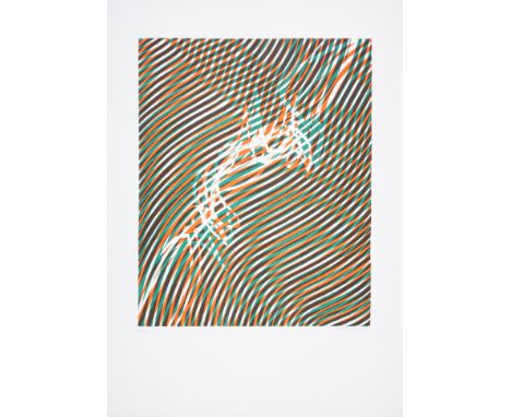 Stanley William Hayter (1901-1988)Interference (Black & Moorhead 303)Lithograph printed in colours, 1966, signed and dated in