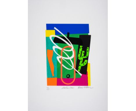 Bruce Mclean (b.1944)Cactus Head, from Twelve Artists: The Royal College of Art Centenary Portfolio 1996Screenprint in colour