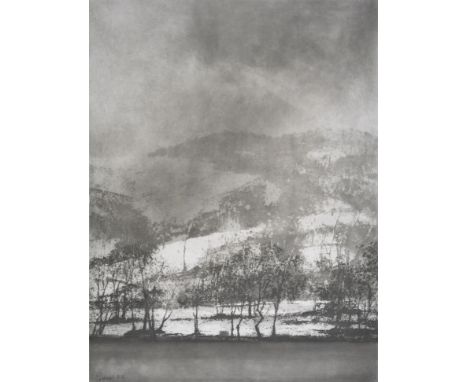 Norman Ackroyd (b.1938)Cartmell Fell, from Twelve Artists: The Royal College of Art Centenary Portfolio 1996Screenprint and l
