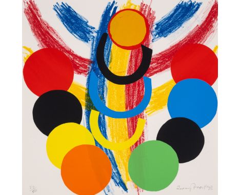 Terry Frost (1915-2003)Necklace Around the Sun, from Royal College of Art Printmaking Portfolio 1993 (Kemp 136)Screenprint an