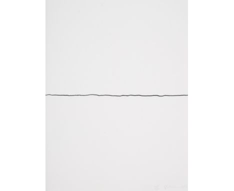 Robert Whitman (1935-2024) Untitled, from the The New York Collection for Stockholm PortfolioLithograph, 1973, signed in penc