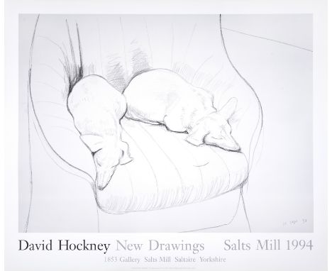 David Hockney (b.1937)New Drawings 1994Lithograph, 1994, on wove paper, with full margins, sheet 834 x 698mm (33 x 27 1/2in)