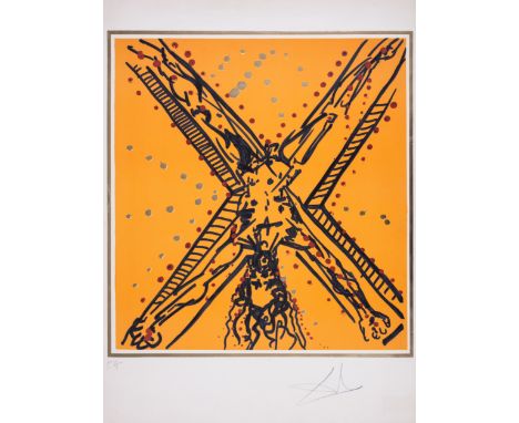 Salvador Dal&iacute; (1909-1989)Andrew, from The Twelve Apostles (Field 72-14C; M&amp;L 1504)Lithograph printed in colours, 1