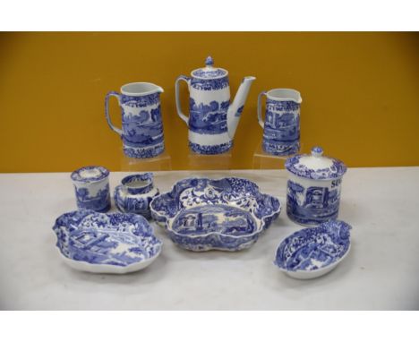 9 Pieces of spode Italian. See photos for details. 