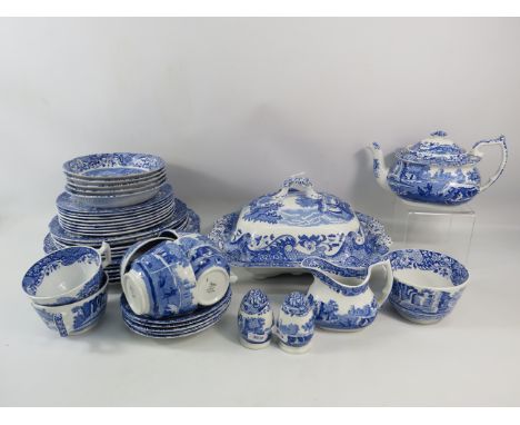 41 Pieces of Spode Italian dinnerware and teaset.