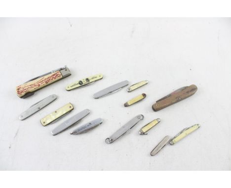 15 x Vintage Assorted Pocket KNIVES       561177 