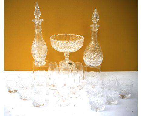 Good Selection of Vintage Crystal and Glass. See photos. 