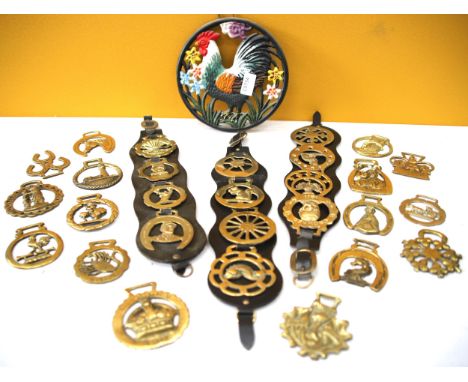 Good Selection of Vintage and antique Horse Brasses. See photos. 