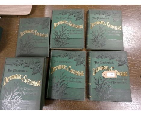 NICHOLSON GEORGE.&nbsp;&nbsp;The Illustrated Dictionary of Gardening, A Practical &amp; Scientific Encyclopedia of Horticultu