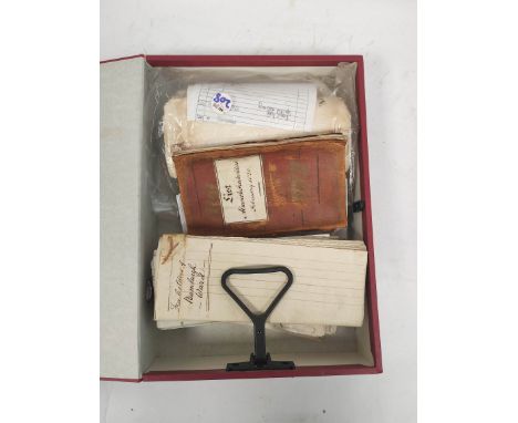 NORTHUMBERLAND ELECTIONS, 1826.&nbsp; Correspondence. 2 thick bundles of folded manuscript letters &amp; manuscript contempor