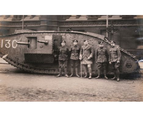 Great War Photograph Album of Gallipoli, Royal Scots and Tank Corps Interest, the album was compiled by 2nd Lieutenant Harry 