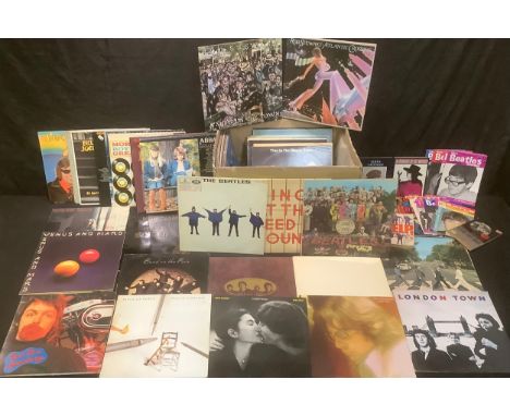 Vinyl Records - including,  PCS 7088. The Beatles - Abbey Road; PCS 7027. The Beatles - Sgt Pepper's Lonely Hearts Club Band;