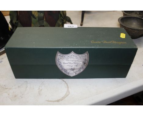 A cased bottle of vintage Cuv&eacute;e Dom Perignon 1976 Champagne