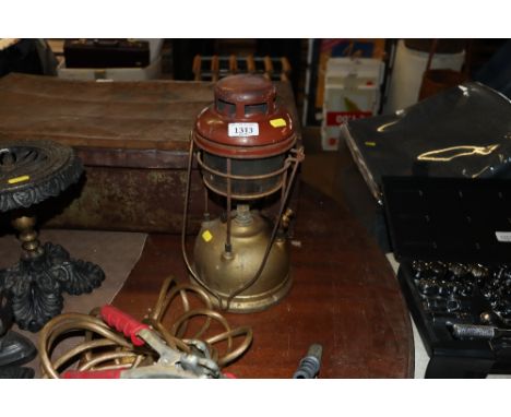A Tilley lamp