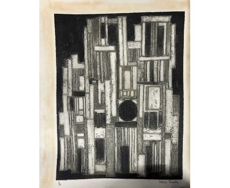 Valerie Thornton (British 1931-1991), Limited edition coloured etching, numbered 8/50, signed and inscribed in pencil by the 