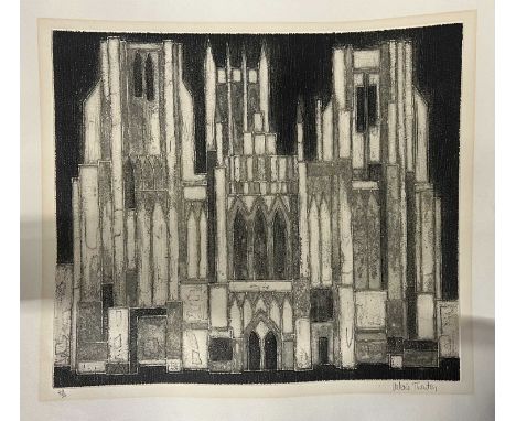 Valerie Thornton (British 1931-1991), Limited edition coloured etching, numbered 24/50, signed and inscribed in pencil by the
