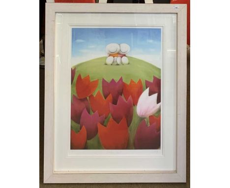 Doug Hyde (British, Contemporary) "Tulip Hill" limited edition print no. 28/295 signed, titled and numbered in pencil75x53cmG