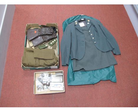 A Selection of British Military Badges, Cigarette Cases and a Toy Gun. Various Military badges to include Gordon Highlanders 