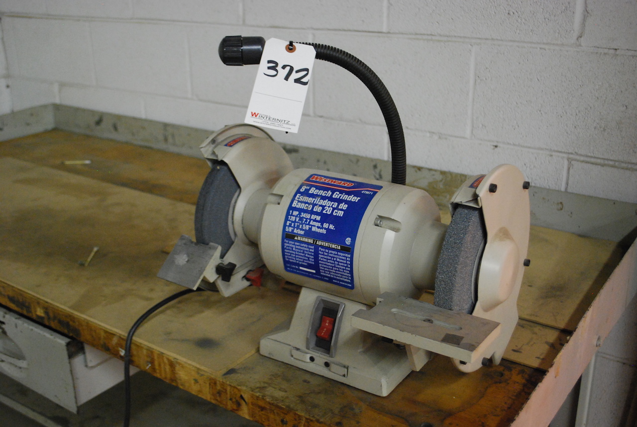 Westward 8 1 Hp Model 4tm71 Bench Grinder W 3450 Rpm 120v 8 X