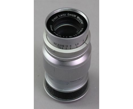 Ernst Leitz GmbH Wetzlar Elmar f=9cm 1:4 lens, no. 1410964.