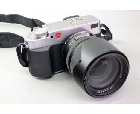 Leica Digilux 3 camera, fitted with a Leica D Vario-Elmarit 1:2.8-3.5/14-50 ASPH E72 lens, with original Leica Digilux 3 box,
