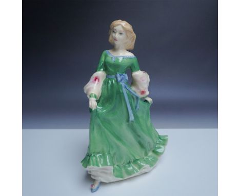 Royal Doulton porcelain figurine Spring Serenade HN3956, modeled by A. Maslankowski and issued in 1997. This elegant figurine