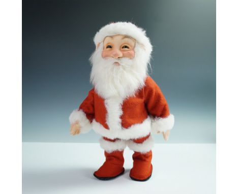 A highly collectible R. John Wright 1953 Classic Santa Claus, a meticulously handcrafted felt doll capturing the charm and no