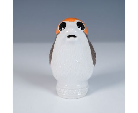 This Le Creuset Star Wars Porg Pie Funnel is a collectible kitchen accessory featuring a detailed ceramic sculpt of the belov