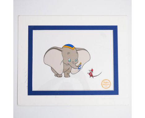 This limited edition Walt Disney Company serigraph features Dumbo and Timothy Mouse, the beloved characters from Disney's 194