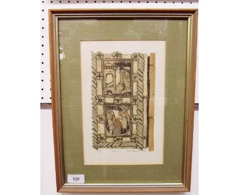 Valerie Thornton - print Pisa IV 32/95 1980 - 26.5 x 17cm