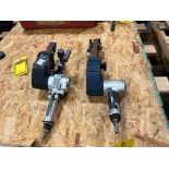 (2) Dynabrade 1" Pneumatic Belt Sanders, Model 11476