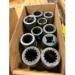 Assorted Size Spline Type Impact Sockets