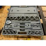 3/4" Drive Socket Set, 7/8" - 2"