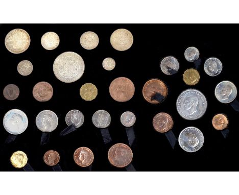 George VI, Proof sets (2), 1950, Halfcrown to Farthing (9); 1951, Crown to Farthing (10) (S PS17; PS18); and an unofficial ca