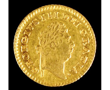 Third Guinea, 1800, first bust, (S 3738). Good very fine.