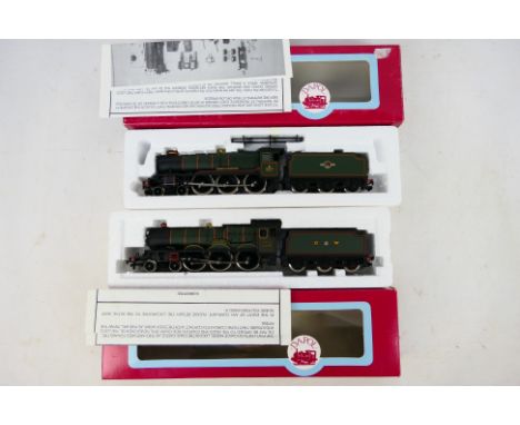 Dapol - Two boxed OO gauge steam locomotives and tenders from Dapol. Lot consists of Dapol D4 County Class 4-6-0 Op.No.1027 '