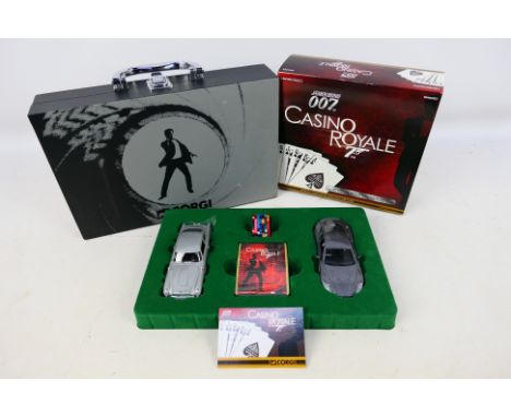 Corgi - A boxed Corgi CC99194 Corgi James Bond 007 Casino Royale Limited Edition Aston Martin DB5 and DBS Boxed Set. The set 