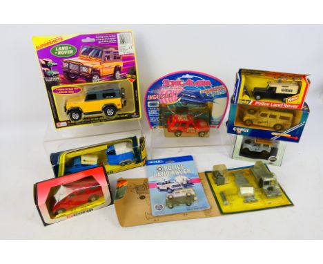 Dinky - Corgi - Oxford - Majorette - Others - An assortment of ten diecast vehicles in varying scales to include #GS15 Land-R