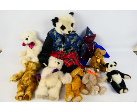 Deans Rag Book - A collection of 9 predominately Limited Edition teddy bears from Deans Rag Book including 'Noodle' (84 of 15