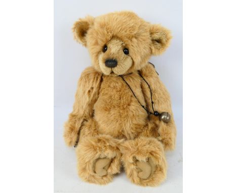 Charlie Bears - A Charlie Bears CB104670 'Scribbles' designed by Isabelle Lee. The fully jointed bear stands approximately 43