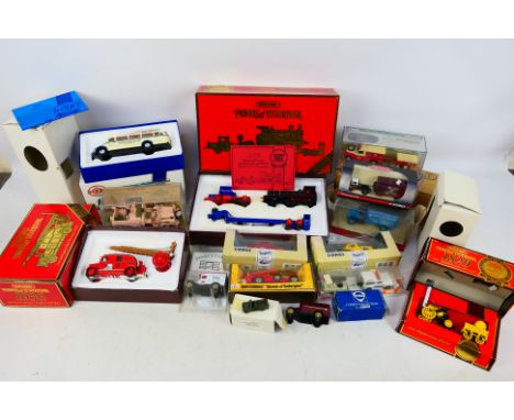 Matchbox - Dinky - Corgi - Majorette - Others - Fifteen boxed dicast vehicles to include #Y-12 Stephensons Rocket, #96851 Mor
