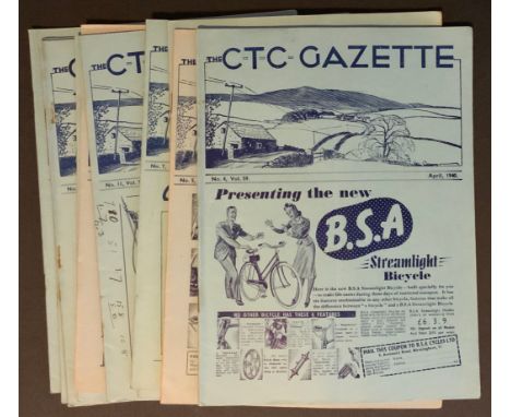 SELECTION OF VINTAGE MAGAZINES CTC GAZETTE
