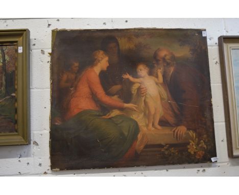 Presentation of the infant christ, print, unframed.