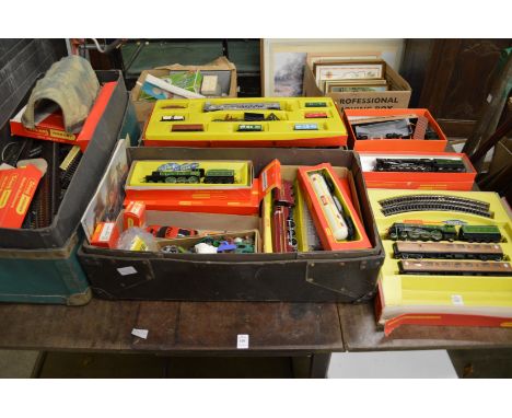 A quantity of Hornby 00 gauge trains, trainsets, accessories etc.