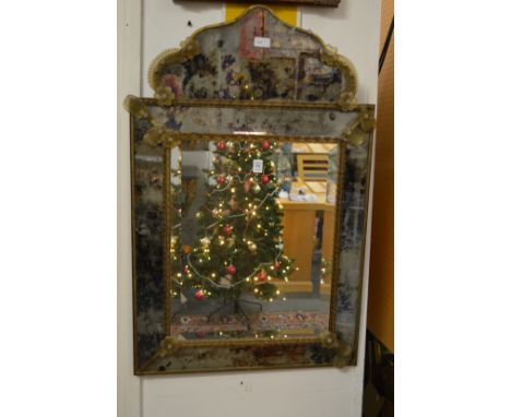 A good decorative Venetian style pier mirror.