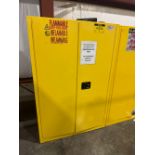 ULINE 45 GAL. DOUBLE DOOR FLAMMABLE STORAGE CABINET