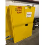 ULINE 90 GAL. DOUBLE DOOR FLAMMABLE STORAGE CABINET