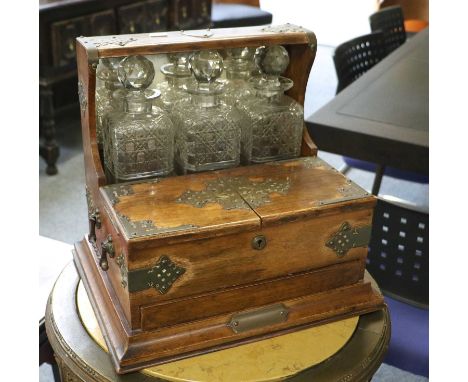 A First World War Diary and Associated Photographs, an apprentice mahogany chest of drawers, a three bottle tantalus, bible, 